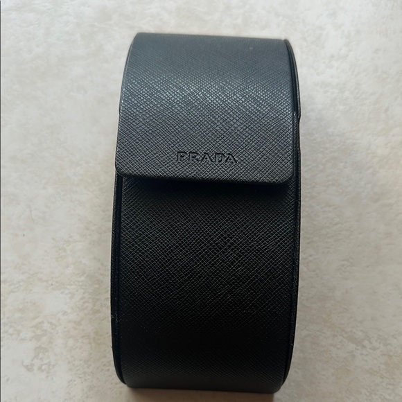 Prada Textured Black Leather Belt - Picture 1 of 3